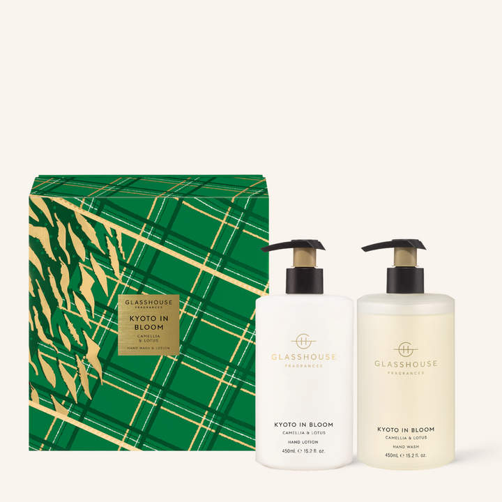 Kyoto in Bloom Hand Wash and Hand Lotion Duo Gift Set | Glasshouse
