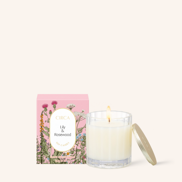 Limited Edition Lily & Rosewood 60g Soy Candle | Circa