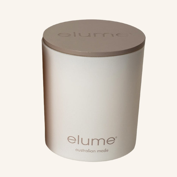 Coconut Vanilla Bean Luxury Soy Candle Jar | Elume