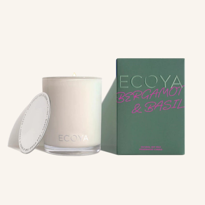 Limited Edition Bergamot & Basil Madison Candle | Ecoya