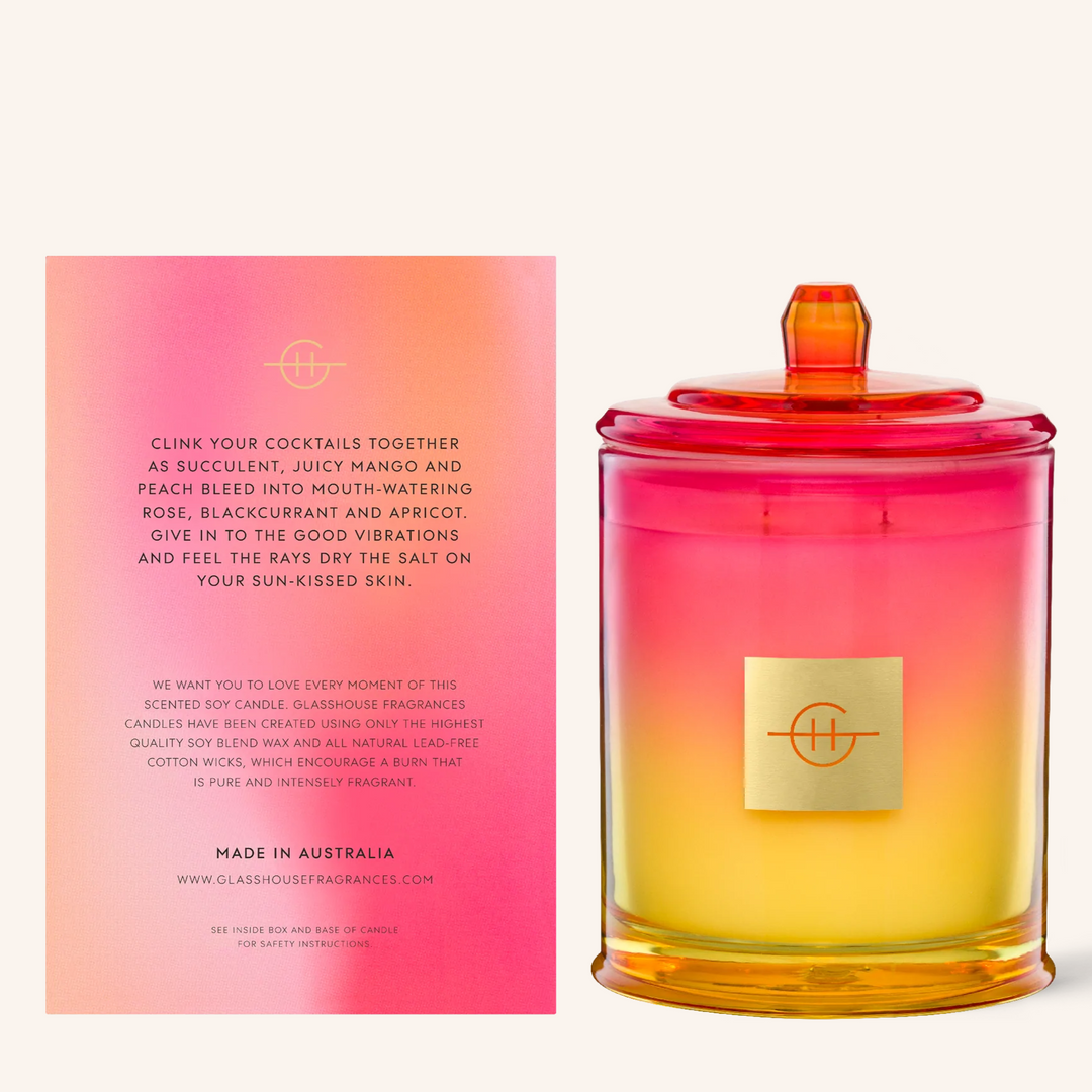 Neon Rays - Limited Edition 380g Candle | Glasshouse