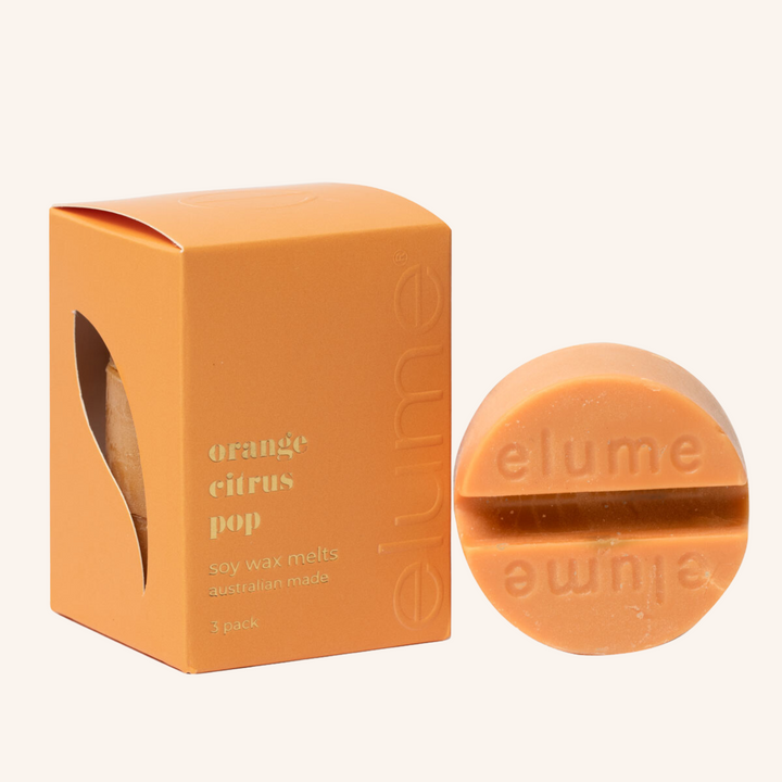Orange Citrus Pop - Soy Wax Melt | Elume