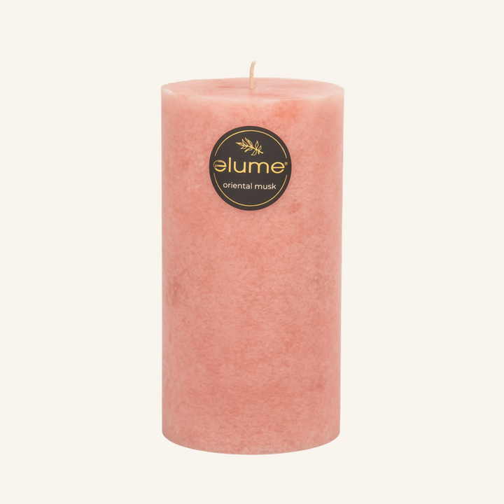 Oriental Musk 3x6 Pillar Candle | Elume