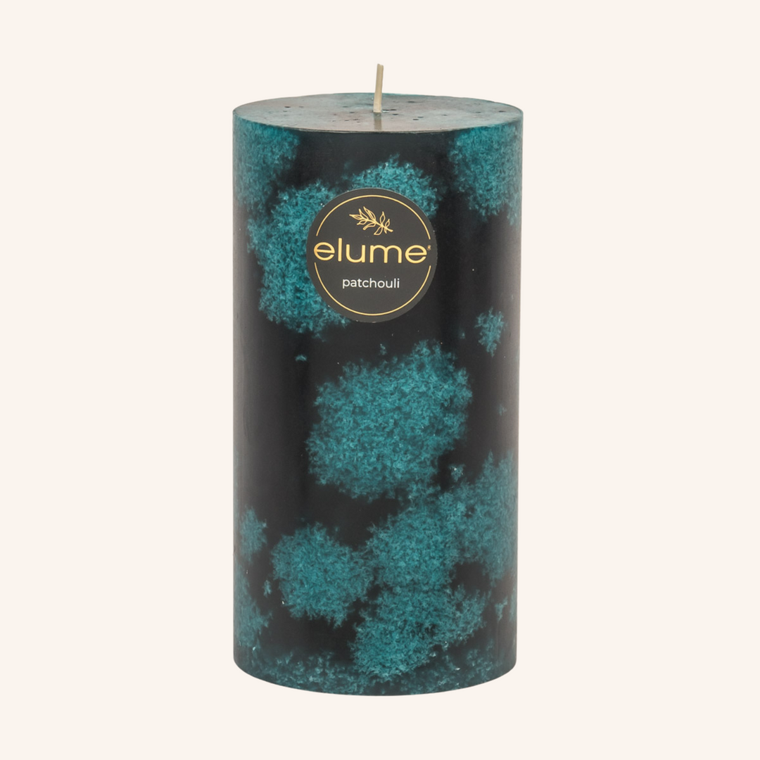 Patchouli 3x6 Pillar Candle | Elume