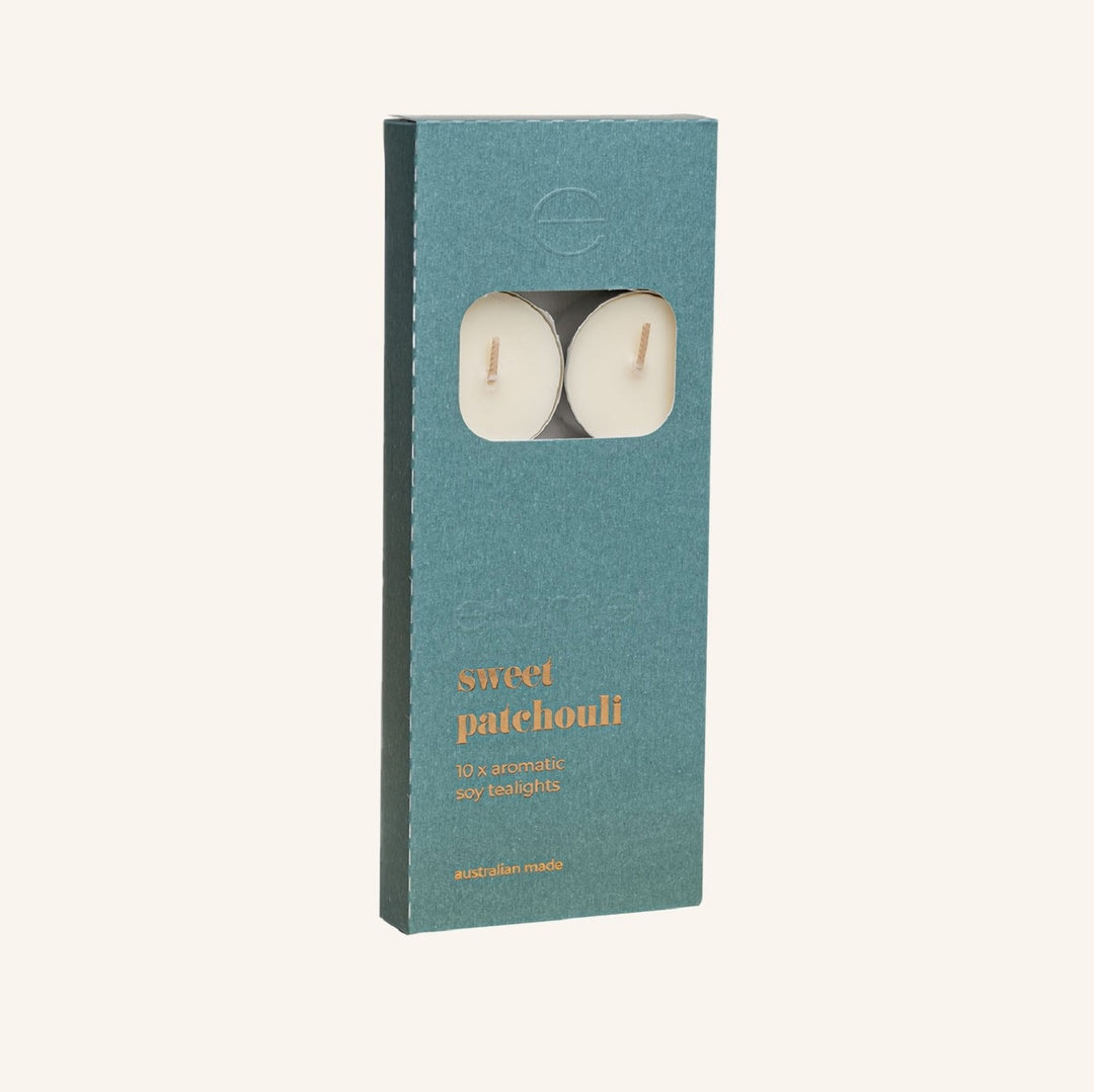 Sweet Patchouli Tealights | Elume