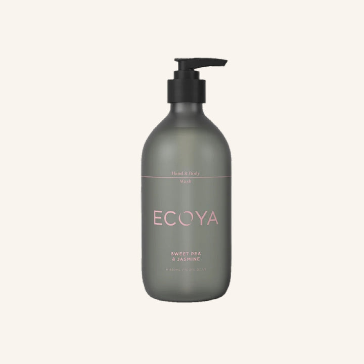 Sweet Pea & Jasmine Hand and Body Wash| Ecoya