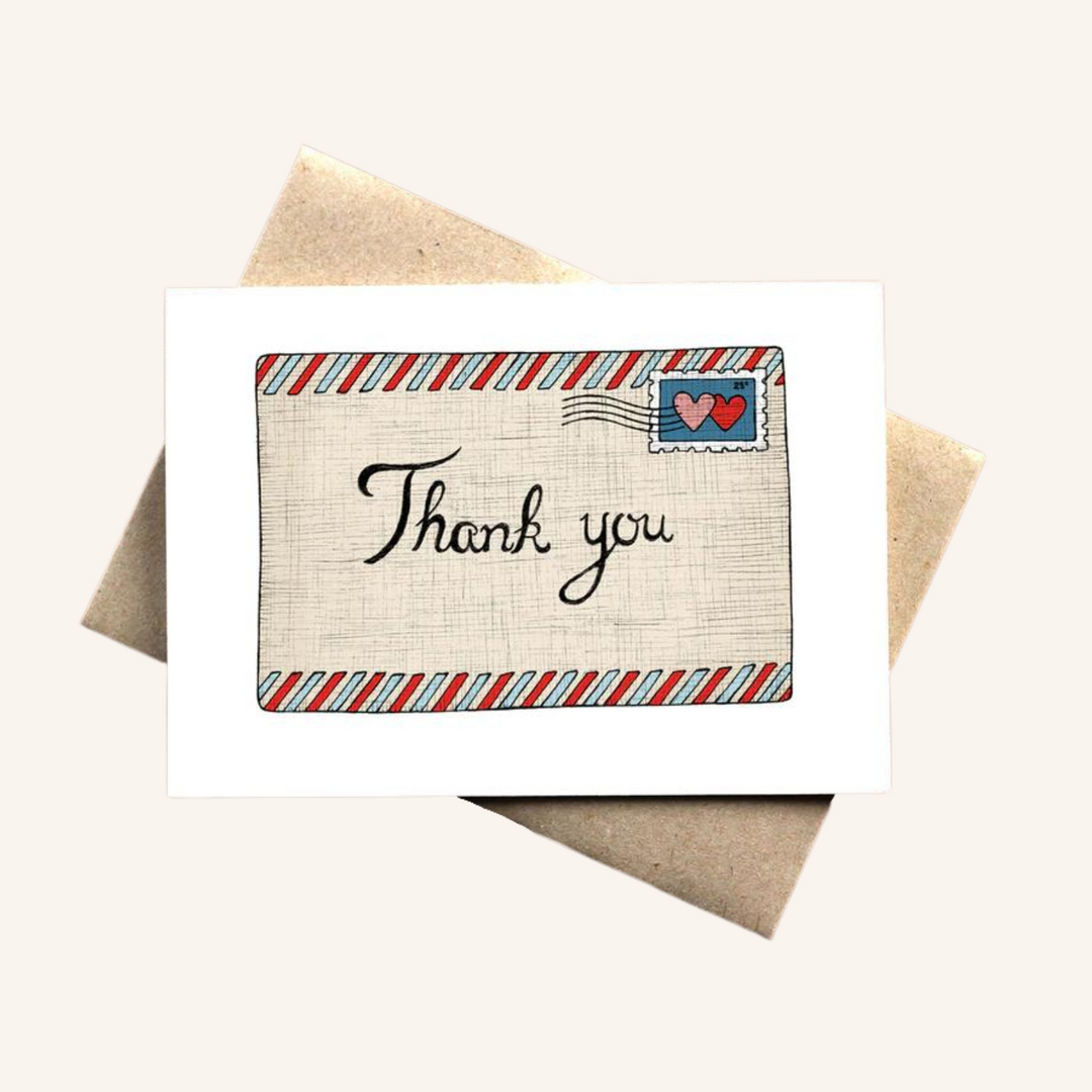 Thank You Letter card by The Nonsense Maker