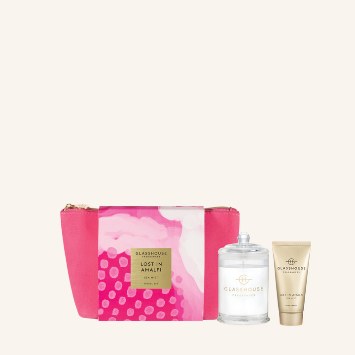 LIMITED EDITION Lost in Amalfi Travel Set | Glasshouse
