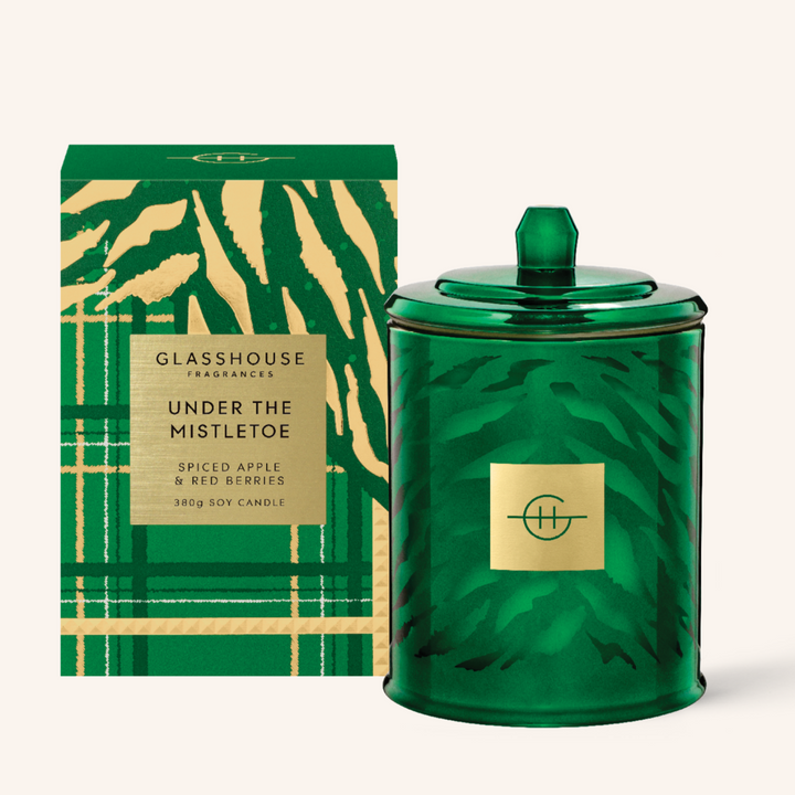 Under the Mistletoe 380g Soy Candle | Glasshouse