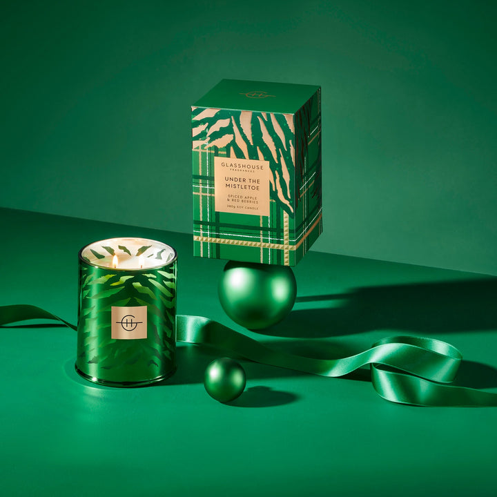 Under the Mistletoe 380g Soy Candle | Glasshouse