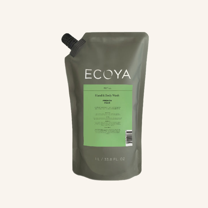 French Pear Hand and Body Wash Refill | Ecoya