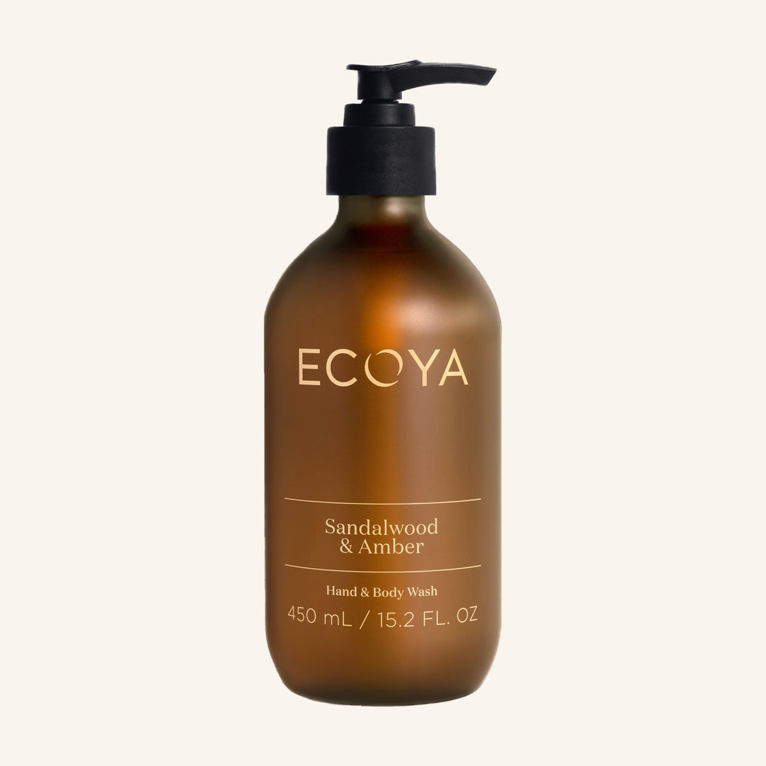 Sandalwood & Amber Hand and Body Wash | Ecoya