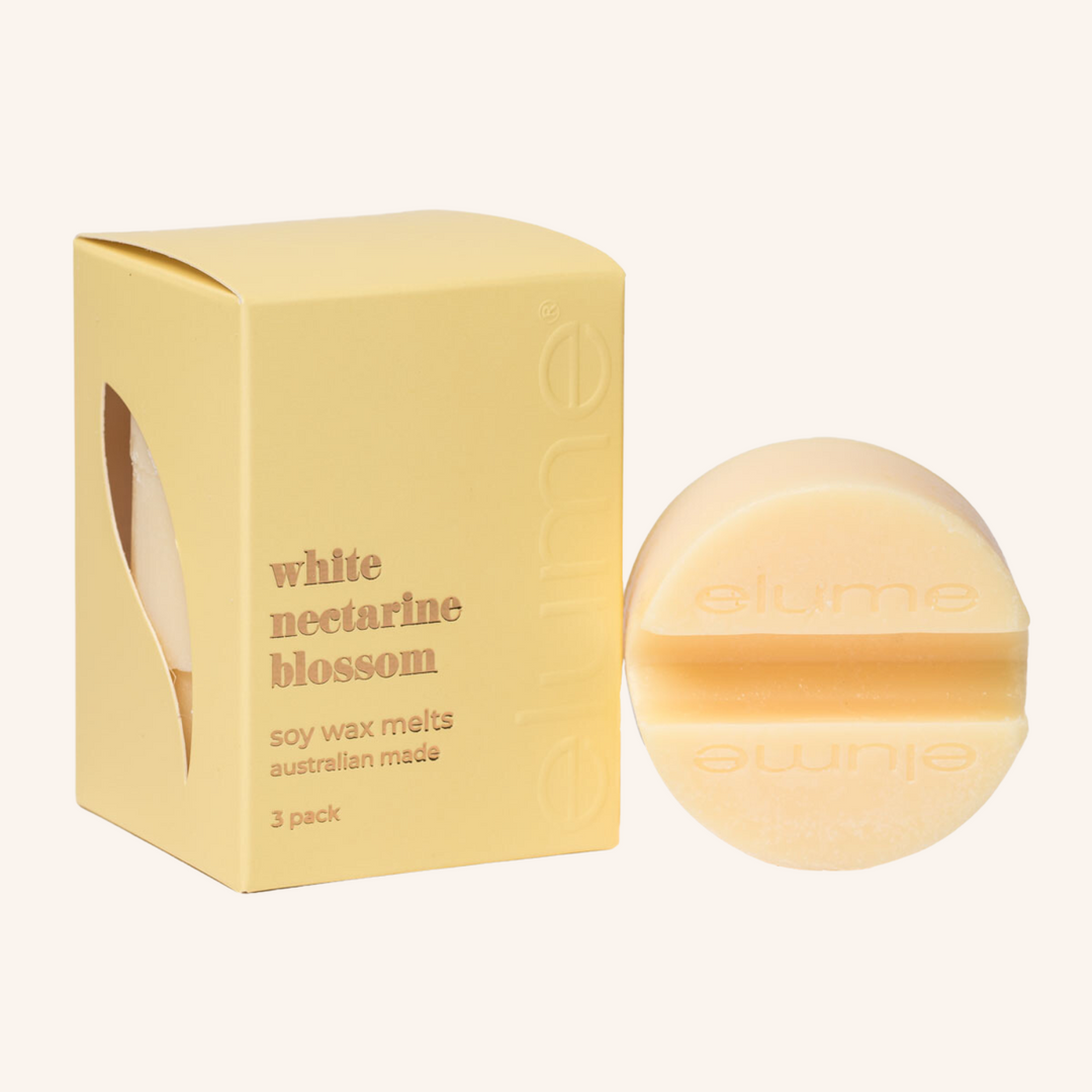 White Nectarine Blossom - Soy Wax Melts | Elume