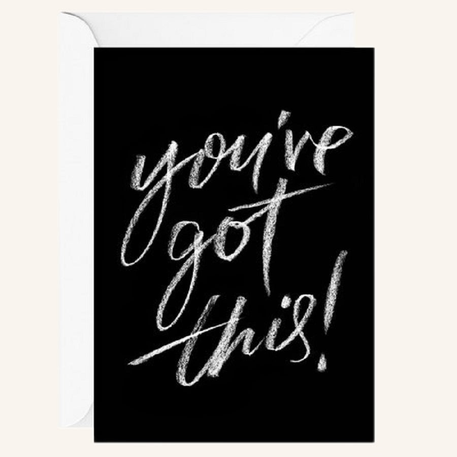 you've got this!