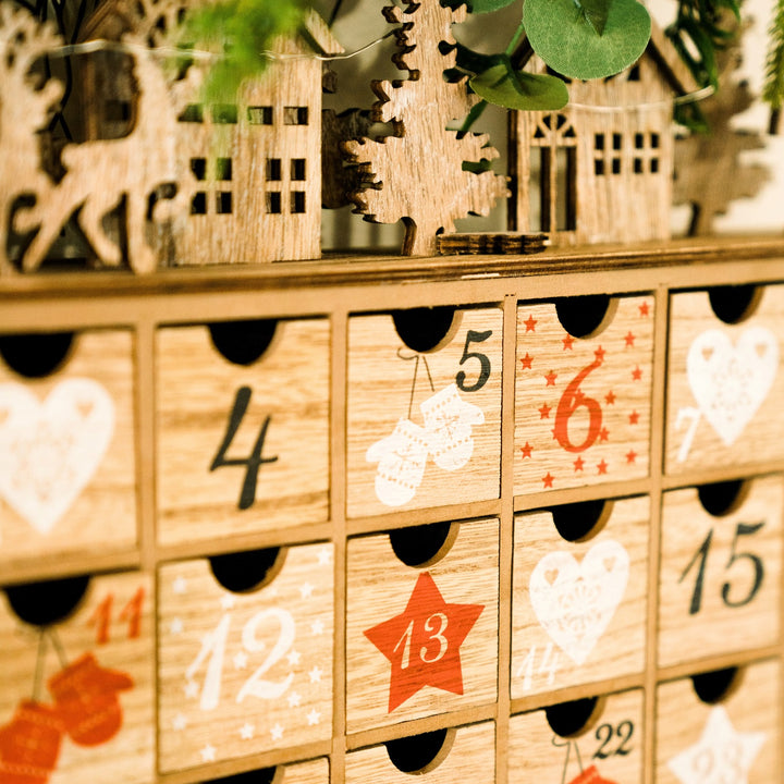 Advent Calendar Christmas card by The Nonsense Maker