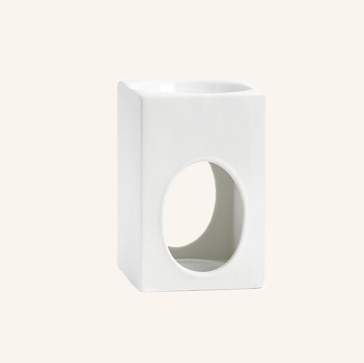 Rectangle Oil Burner White | Elume