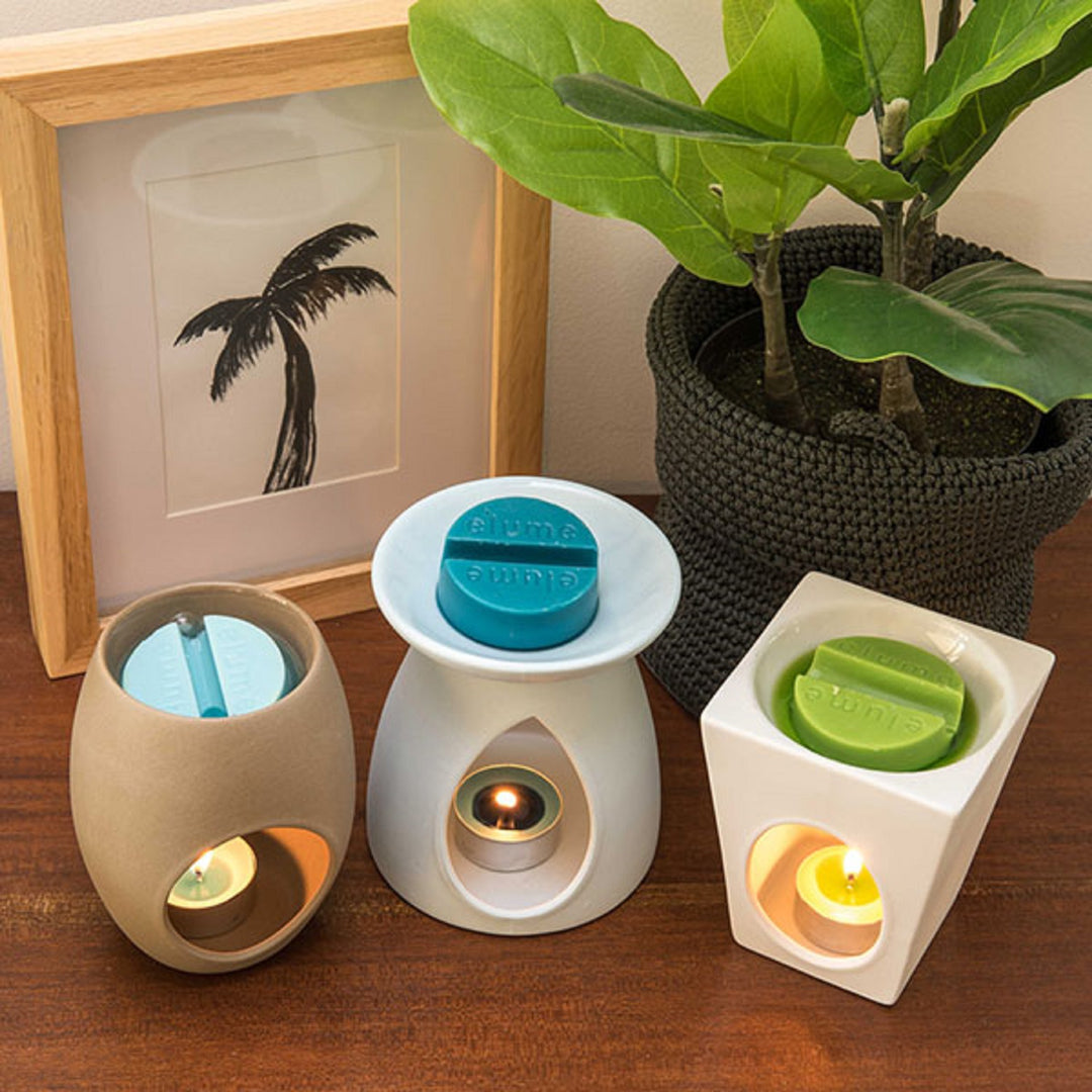 Teardrop Oil Burner Navy | Elume