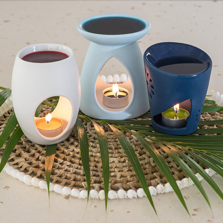 Angular Oil Burner Navy | Elume