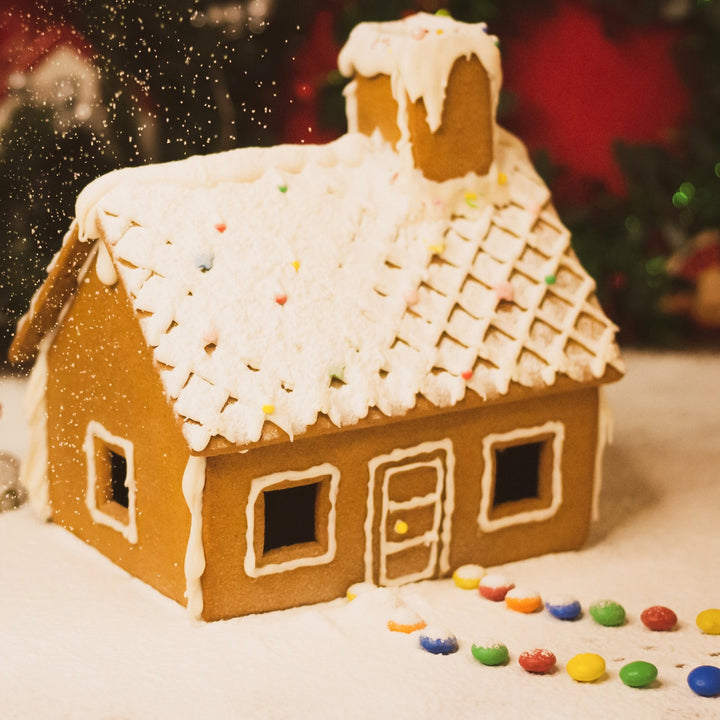 Gingerbread House Christmas card by The Nonsense Maker